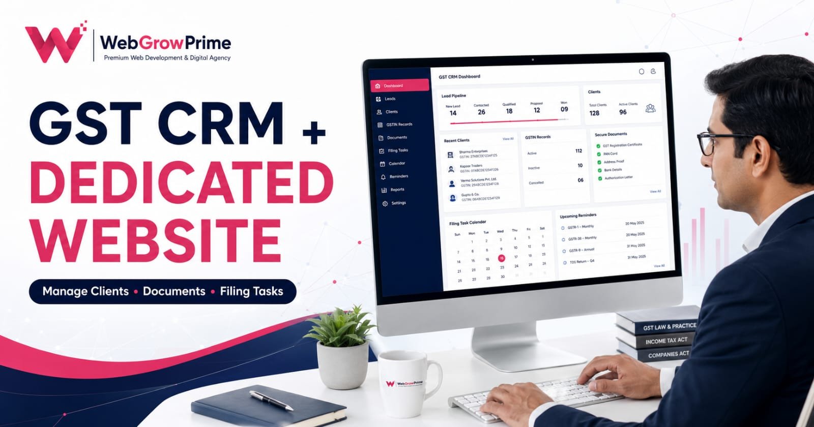 GST CRM Software &amp;amp;amp;amp; Website for GST Consultants — A Complete Beginner's Guide