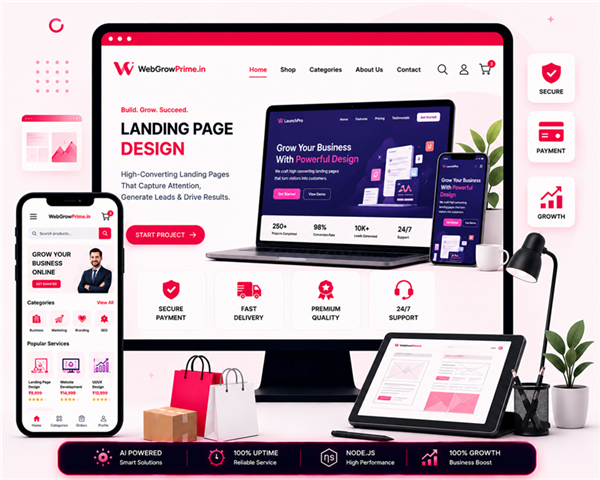 Landing Page Design